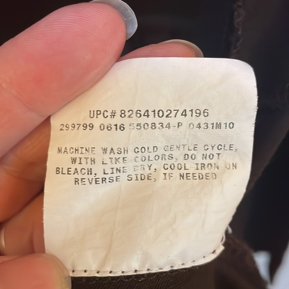 AB Studio - brown open front long tunic w/ gathered sleeves, Women’s Medium - Picture 8 of 8